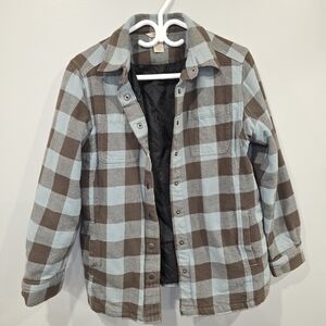 Plaid Shirt Jacket (Quilted Lining)